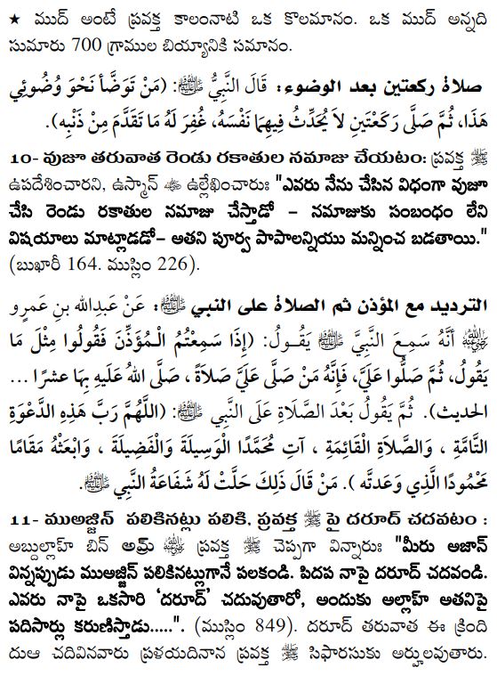 వుజూ సాంప్రదాయాలు 