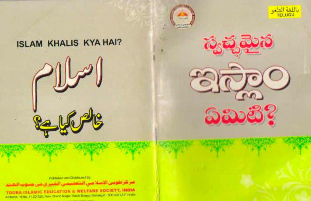 స్వచ్చమైన ఇస్లాం ఏమిటి? [పుస్తకం]